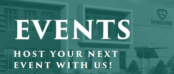 Events. Host Your Next Event with Us!