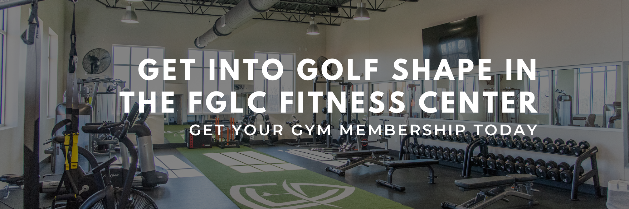 Golf Fitness Center Banner