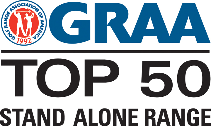 top 50 stand alone range award from GRAA awarded to St. Louis Family Golf and Learning Center
