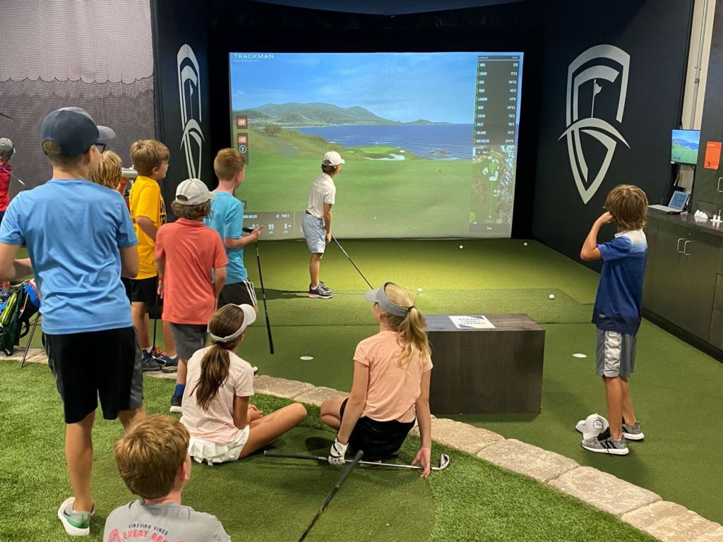 junior class at the indoor facility
